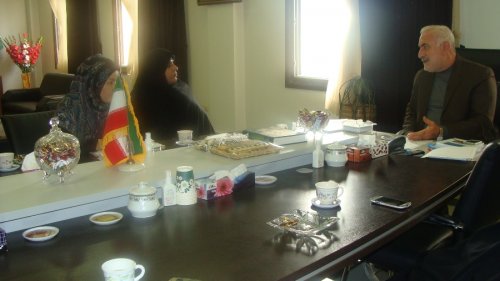 دیدار مدیرکل اموربانوان و خانواده گلستان با معاونین و مدیران کل ستادی استانداری 