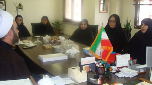 دیدار مدیرکل اموربانوان و خانواده گلستان با معاونین و مدیران کل ستادی استانداری 
