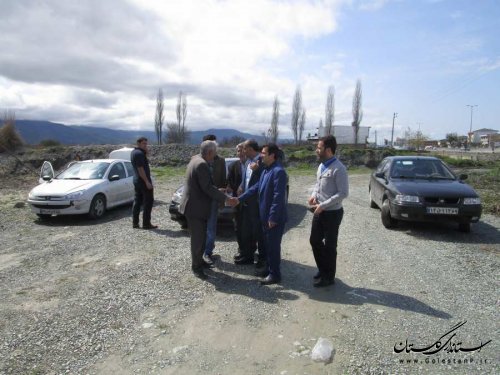 بازدید فرماندار بندرگز از کمپ نوروزی دهیاری گز شرقی