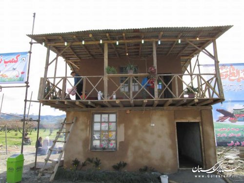 بازدید فرماندار بندرگز از کمپ نوروزی دهیاری گز شرقی