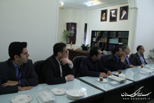 دیدار مدیران و اساتید دانشگاه ها با فرماندار مرکز استان