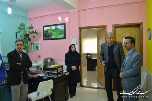 فرماندار ویژه از مرکز MMT بیمارستان طالقانی بازدید کرد