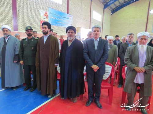 جشن میلاد کوثر در شهرستان آق قلا برگزار شد