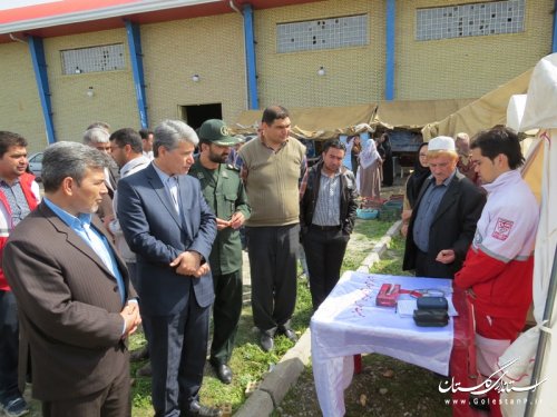 جشن میلاد کوثر در شهرستان آق قلا برگزار شد
