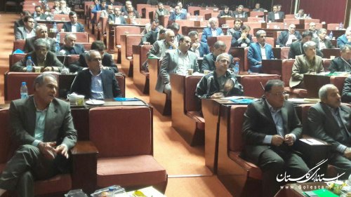 حضورفرماندار کردکوی در همایش آموزشی، توجیهی منطقه ای مرحله دوم انتخابات