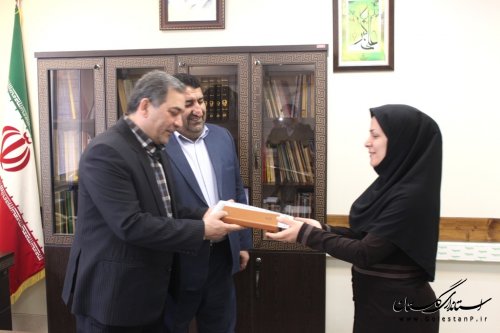 دیدار سرپرست معاونت هماهنگی امور اقتصادی و توسعه منابع با کارکنان دفتر آموزش و پژوهش