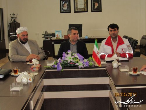 جلسه هماهنگی راه اندازی خانه هلال در روستای خواجه نفس شهرستان برگزار شد