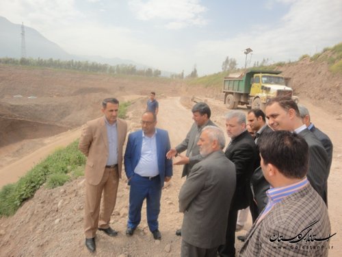 نشست فرماندارعلی آباد کتول با معاون هماهنگی امورعمرانی استاندار  