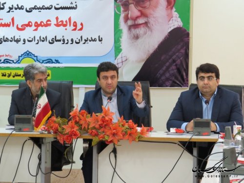 نشست صمیمی باشورای هماهنگی روابط عمومی شهرستان آق قلا برگزار شد