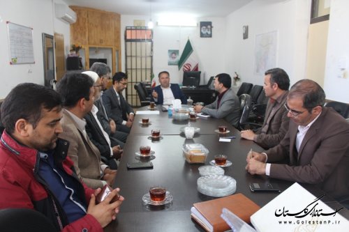 سی و نهمین جلسه ستاد انتخابات شهرستان مراوه تپه با حضور اعضای هیئت اجرایی تشکیل شد .