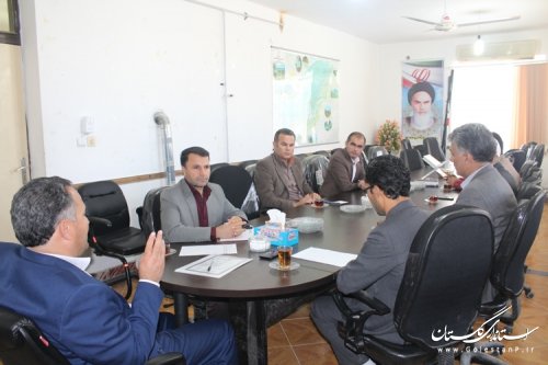 سی و نهمین جلسه ستاد انتخابات شهرستان مراوه تپه با حضور اعضای هیئت اجرایی تشکیل شد .