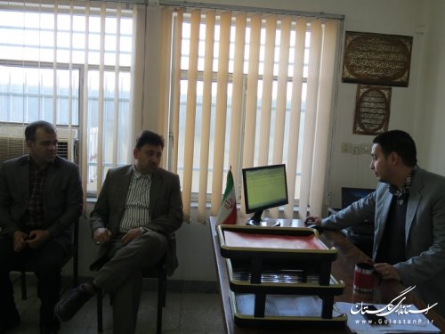 بازدید فرماندار و مدیرجهاد کشاورزی از مرکز دامپزشکی شهرستان گالیکش