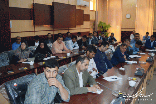 تشکیل اتاق فکر اقتصاد مقاومتی در فرمانداری ویژه گنبد کاووس
