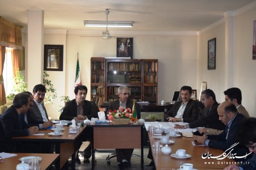دیدار مدیرکل راه و شهرسازی با فرماندار کردکوی