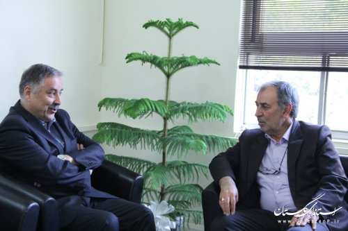 نشست صمیمی شهردار گرگان با فرماندار مرکز استان برگزار شد