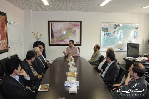 دیدار مدیر عامل آب منطقه ای گلستان با مدیران دستگاه های اجرایی و نظارتی استان
