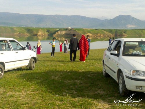 محوطه سد بوستان بهسازی و پاکسازی شد