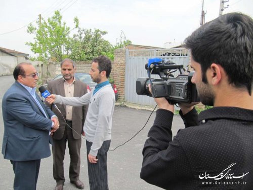 فاز اول طرح هادی روستای ول افرا بهره برداری شد