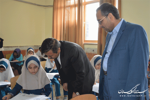 مسابقه المپیاد کانگورودر شهرستان گنبد کاووس برگزار شد