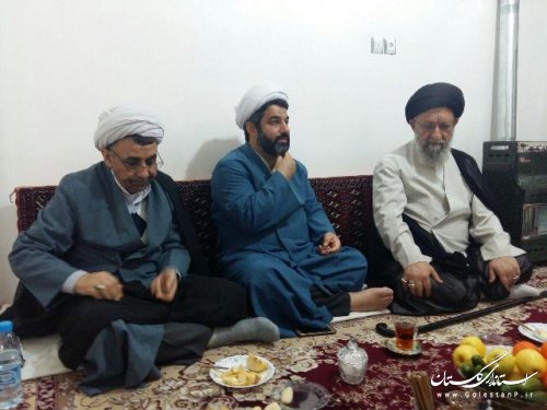 دیدار نماینده ولی فقیه در استان با فرماندار و ائمه جمعه شهرستان علی آباد کتول