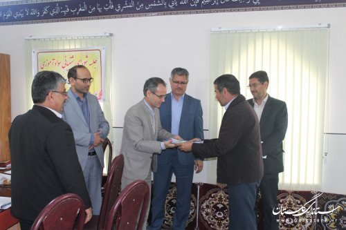 تشکیل اولین جلسه شورای پشتیبانی سواد آموزی شهرستان مراوه تپه