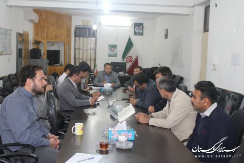 تشکیل چهلمین جلسه ستاد انتخابات شهرستان مراوه تپه
