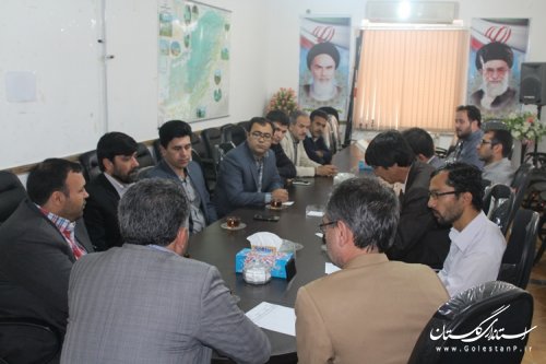 تشکیل چهلمین جلسه ستاد انتخابات شهرستان مراوه تپه