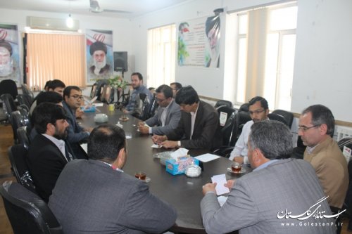 تشکیل چهلمین جلسه ستاد انتخابات شهرستان مراوه تپه