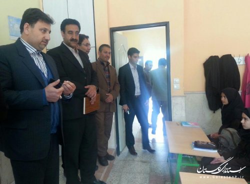 معاون بنیاد برکت کشور در صادق آباد حضور یافت