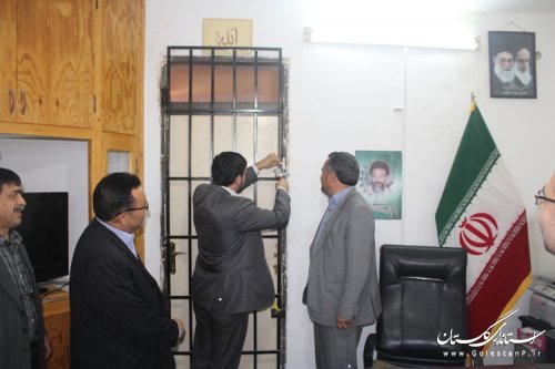 آماده سازی صندوق های اخذ رأی مرحله دوم انتخابات شهرستان مراوه تپه