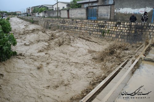 خسارات بسیار سنگین ناشی از بارندگی های اخیر در سطح شهرستان