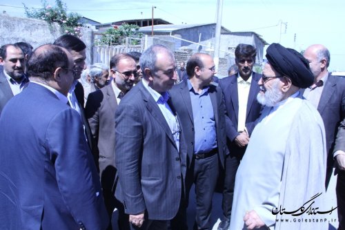 بصورت متمرکز طرح هادی در4 روستا از توابع شهرستان گرگان به بهره برداری رسید