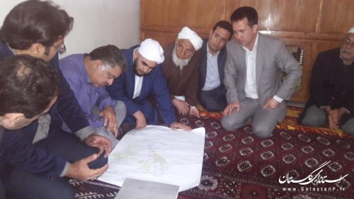 بازدید مدیرکل دفتر فنی استانداری از پروژه های نیمه کاره شهرستان کلاله