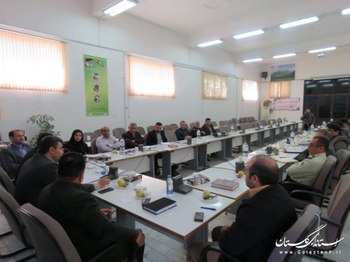 تشکیل اولین جلسه کارگروه سلامت و امنیت غذایی شهرستان رامیان