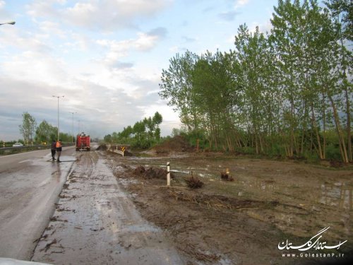 خسارت بارندگی شدید و سیلاب در بندرگز 37 میلیارد ریال اعلام شد