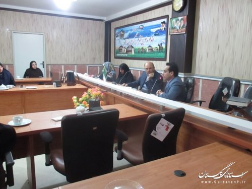 نشست بانوان فعال شهرستان ترکمن با فرماندار