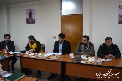 اولین جلسه اجلاسیه 4000 شهید گلستان  ، در سال جاری در شهرستان کردکوی برگزارشد