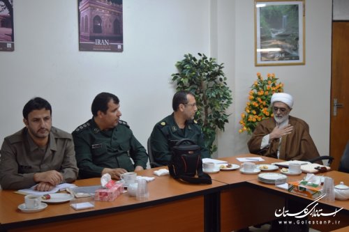 اولین جلسه اجلاسیه 4000 شهید گلستان  ، در سال جاری در شهرستان کردکوی برگزارشد