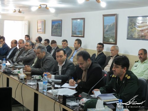 اولین جلسه شورای اداری در شهرستان گالیکش تشکیل شد