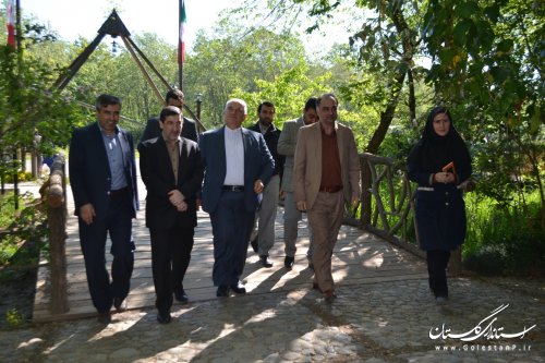 بازدید استاندار گلستان از موزه میراث روستایی گیلان