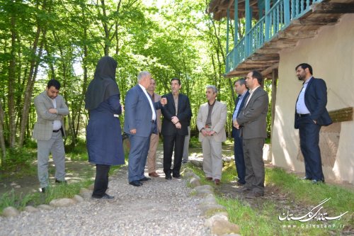 بازدید استاندار گلستان از موزه میراث روستایی گیلان