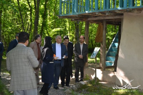 بازدید استاندار گلستان از موزه میراث روستایی گیلان