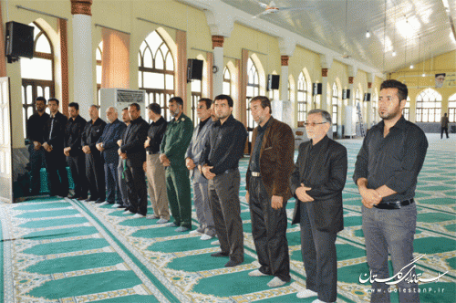 بزرگداشت سومین روز شهادت شهید مدافع حرم در گنبد کاووس برگزار شد