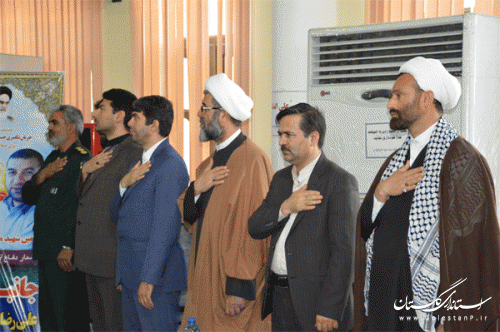 بزرگداشت سومین روز شهادت شهید مدافع حرم در گنبد کاووس برگزار شد