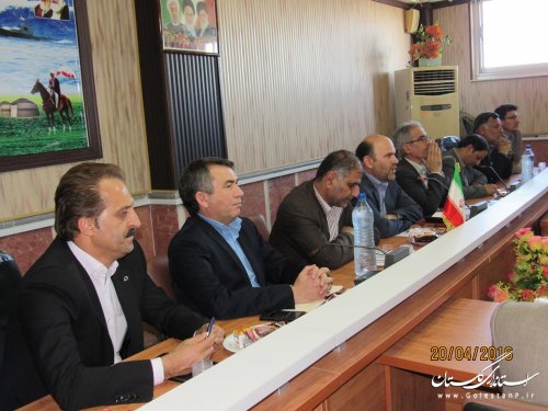 نشست مشترک هیات های اجرایی انتخابات وفرمانداران غرب استان