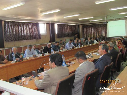 نشست مشترک هیات های اجرایی انتخابات وفرمانداران غرب استان