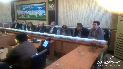 نشست مشترک فرمانداران حوزه غرب استان و هیات های اجرایی حوزه انتخابیه