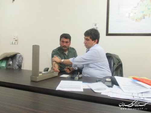 معاینه پزشکی و واکسیناسیون نیروهای خدمات شهری شهرداری مزرعه 