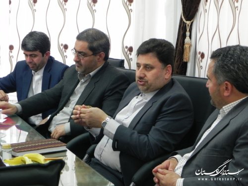 تأکید فرمانداران مینودشت، گالیکش، کلاله و مراوه تپه بر حضور حداکثری در انتخابات
