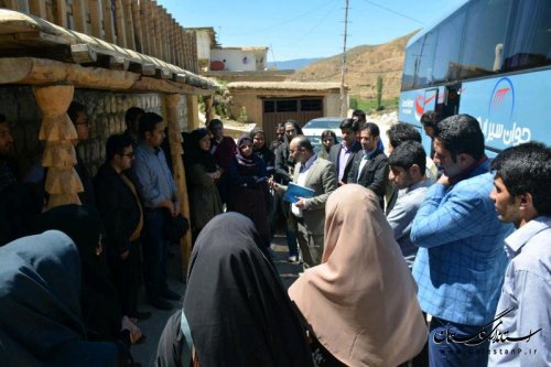 هم اندیشی جوانان صاحبنظر استان و مسئولان آزادشهر در روستای فارسیان